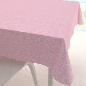 Biante Bavlnený štvorcový obrus Sandra SA-256 Ryža na ružovom 120x120 cm