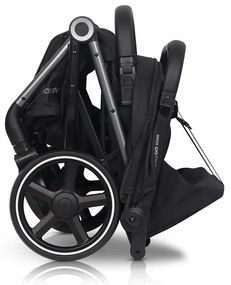 Súrodenecký kočík EasyGo Echo Ebony Black
