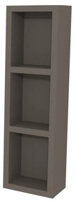 Mereo Aira, kúpeľňová skrinka 20 cm, horná, policová, Multidecor, Lávovo sivá, MER-CN796SLAS1