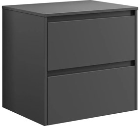 Kúpeľňová skrinka TRONDHEIM pre umývadlo 60 cm, antracit