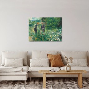 Obraz - Auguste Renoir, Picking Flowers, reprodukcia (70x50 cm)
