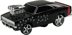 LEAN Toys Diaľkovo ovládané auto 1:18 drift 360 svetlá zvuky čierne