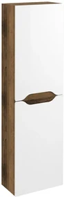 Sapho Sapho, WAVE skrinka vysoká 40x140x20cm, ľavá/pravá, biela/dub collingwood, WA250-3019