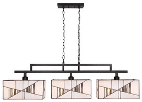 Prezent 216 - Luster na reťazi TIFFANY 3xE27/60W/230V