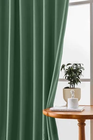 Mentolový zatemňovací záves VELVET 140x250 cm Zavesenie: Riasiaca páska