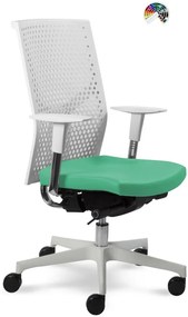 MAYER Kancelárska stolička PRIME ZOOM 2301 S čalúnenie LIMA koženka