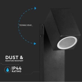 Vonkajšia lampa 1xGU10/35W/230V IP44