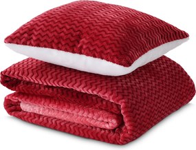 Dormeo hrejivý Set Warm Hug červené ombré