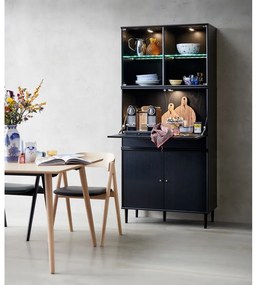 Tmavosivá vinotéka 89x76 cm Mistral 004 - Hammel Furniture