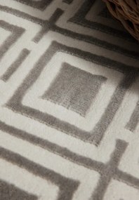 Koberec Elle Decoration Perles Howlite krémový / sivý