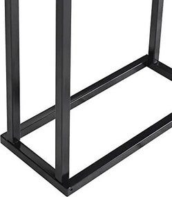 Tutumi Tutumi, 2-ramenný kovový stojan na uteráky 450x260x820 mm 391872, čierna matná, HOM-06589
