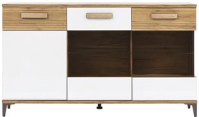 Skriňa Snobi Sb05 Dub Craft/Alpská biela