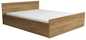 Manželská posteľ 160x200 cm Manton M17 (dub catania). Akcia -21%. Vlastná spoľahlivá doprava až k Vám domov. 1123888
