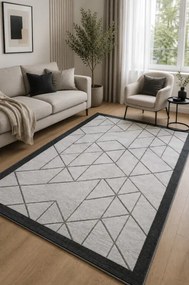 Koberec Diamond K4488S SILVER / SILVER