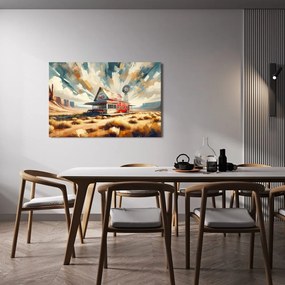 Obraz osamelý diner