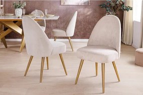 Stolička 45926 Art Living Látka Béžová - Komfort-nábytok