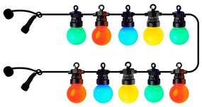 Predĺženie svetelnej reťaze počet žiaroviek 10 ks dĺžka 300 cm Lucas Multi – Sirius