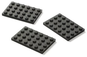 Červený organizér s 3 zásuvkami LEGO® Storage