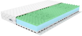Penový matrac Mitex 160x200 cm (T3/T4) (poťah Basic). Akcia -21%. Vlastná spoľahlivá doprava až k Vám domov. 1120140