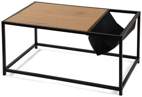 Noela Konferenčný stolík s priehradkou CAPSA 45 prírodný