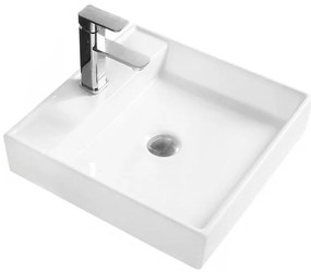 Mexen BLANCA UMÝVADLO, 44x44 CM, BIELA, 21624400