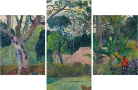 Obraz - Paul Gauguin, Te raau rahi (The Big Tree), reprodukcia (90x60 cm)