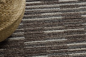 Okrúhly koberec LIBRA hnedý 962