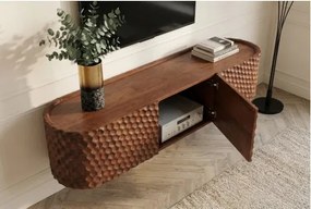 TV-skrinka 47586 Adlon 160cm Drevo Mango Hnedé  - Komfort-nábytok