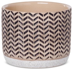 KERAMICKÝ KVETINÁČ (FI) 12X10 CM VIACFAREBNÁ