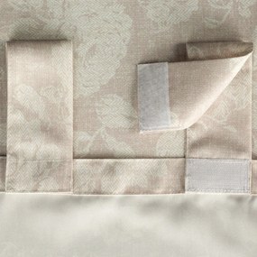 ZÁHRADNÝ VODEODOLNÝ ZÁVES NA PÁSKE GARDEN 155X200 CM VZOROVANÁ