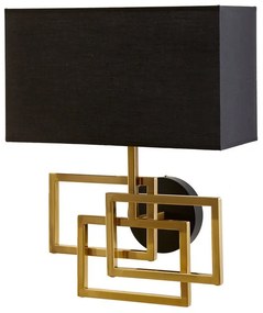 Dizajnová nástenná lampa Calanthe zlatá
