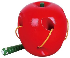 Drevená hra Červík v jablku