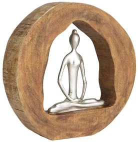 Eglo 427414 - Dekorácia KEMAMAN 27,2x28,5 cm drevo/živica