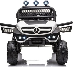 LEAN CARS Mercedes Unimog S Batériové vozidlo biela