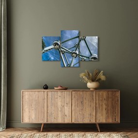 Obraz - atómium v Bruseli (90x60 cm)