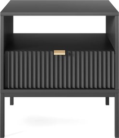 Nočný stolík Nova, černý