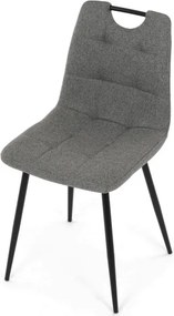 Jedálenská stolička sivá DCL-V2017 GREY2