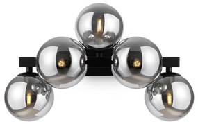 Maytoni MOD547WL-05B - Nástenné svietidlo DALLAS 5xG9/28W/230V čierna