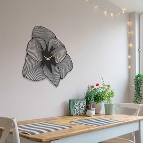 Nástěnné kovové hodiny Azalea APS039 70 černé