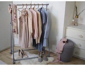 WENKO 22448100 - Stolička CANDY 36x50,5 cm šedá/čierna