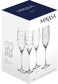 Poháre na sekt v súprave 4 ks 250 ml Cheers - Mikasa