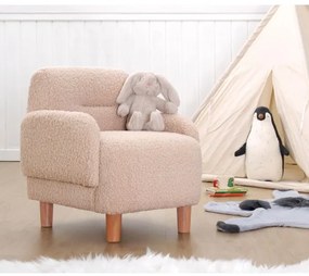 Detské kreslo LORY ružové