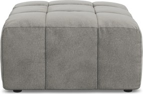 Sivá zamatová podnožka Aloha – Makamii