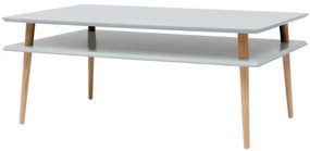 Svetlosivý konferenčný stolík Ragaba KORO