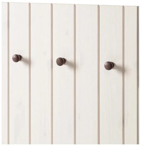 Biela predsieňová zostava z borovicového dreva 55x100x2 cm Anita – Støraa