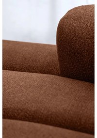 Terakotová rohová pohovka (pravý roh/do tvaru "U") Shell – Miuform