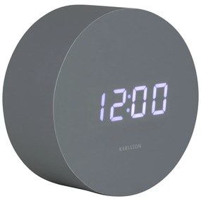 Digitálny budík ø 9 cm Spry Round – Karlsson