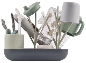 Beaba - Odkvapkávač na fľaše zelená/šedá