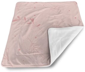 Sablio Deka pre bábätko Ružové lístky - 80x100 cm