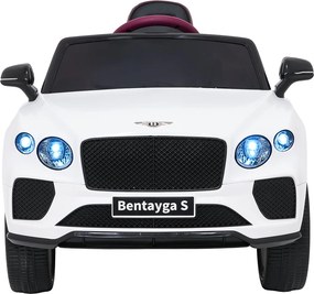 Ramiz Detské elektrické autíčko Bentley Bentayga S biele